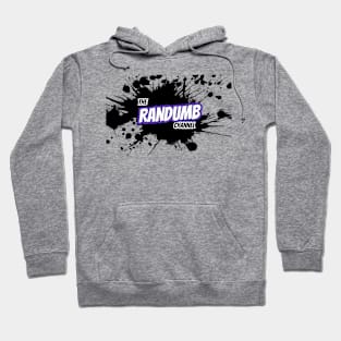 The Randumb Channel - Paint Splat Logo Hoodie